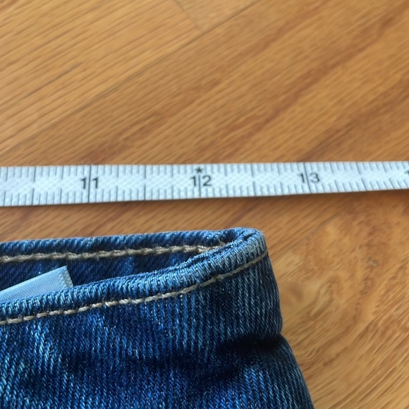 Old Navy Higher High-Rise Button-Fly Midi Jean Pencil Skirt Girls size 14 (25) - Picture 7 of 10